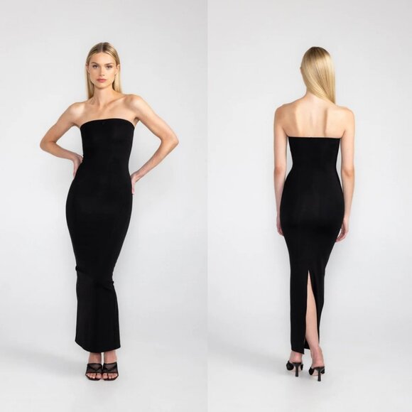 The Park Kate Strapless Maxi Dress in Black Medium NWT - Picture 2 of 6